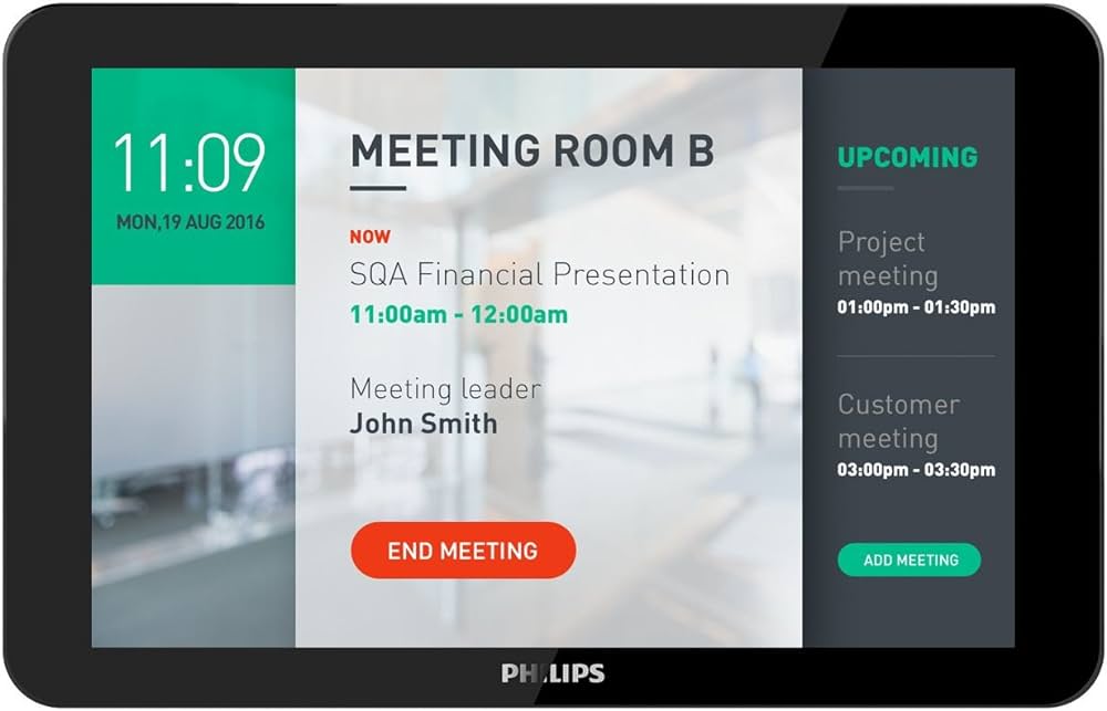 SYSTÈME DE RÉSERVATION DE SALLE PHILIPS